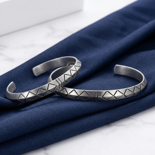 Vintage Twisted Open Bangle KK Labib
