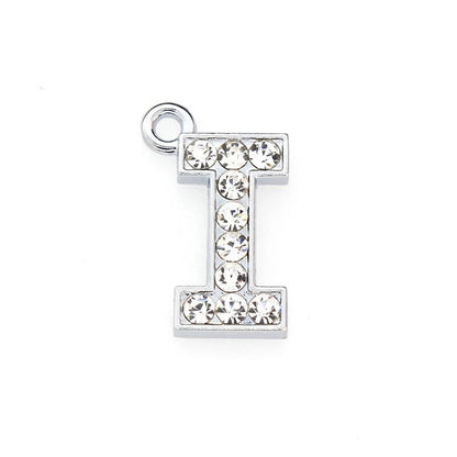 A to Z Rhinestone Letter Pendant