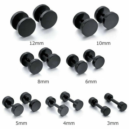 Stud Earrings Screw Back