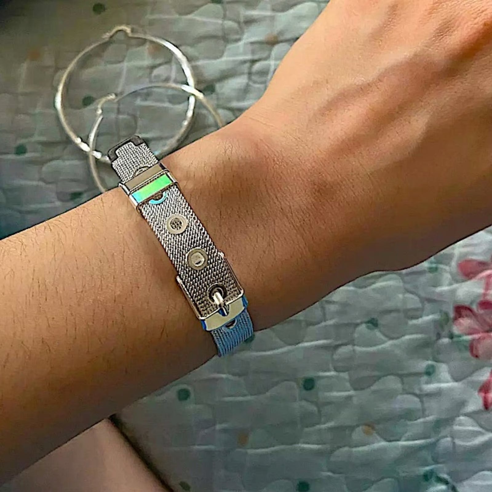 925 Sterling Silver Bracelet 10MM Figaro Classic Chain Men Women Fashion Jewelry