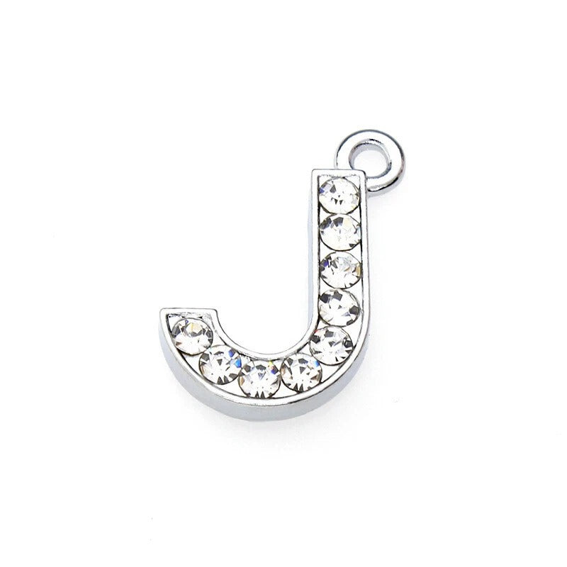 A to Z Rhinestone Letter Pendant