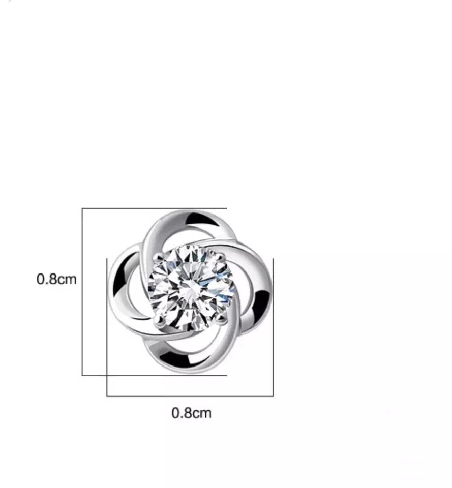 Four-leaf Clover Stud Earrings