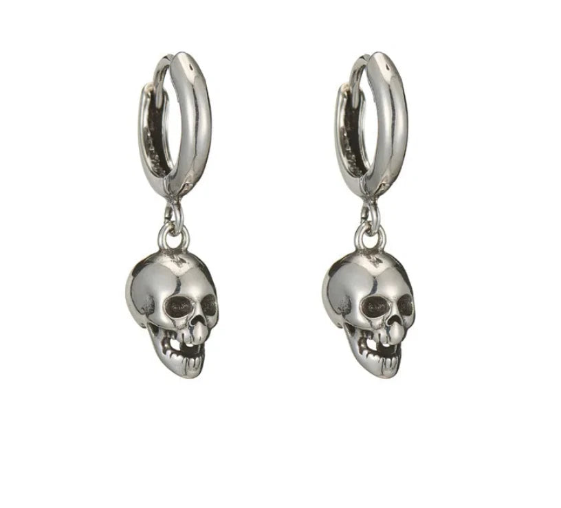 European And American Skull Earrings KK Labib