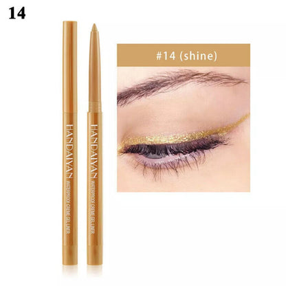 Waterproof Matte Liquid Eyeliner 20 Colors Pen Long Lasting Eye Makeup HANDAIYAN