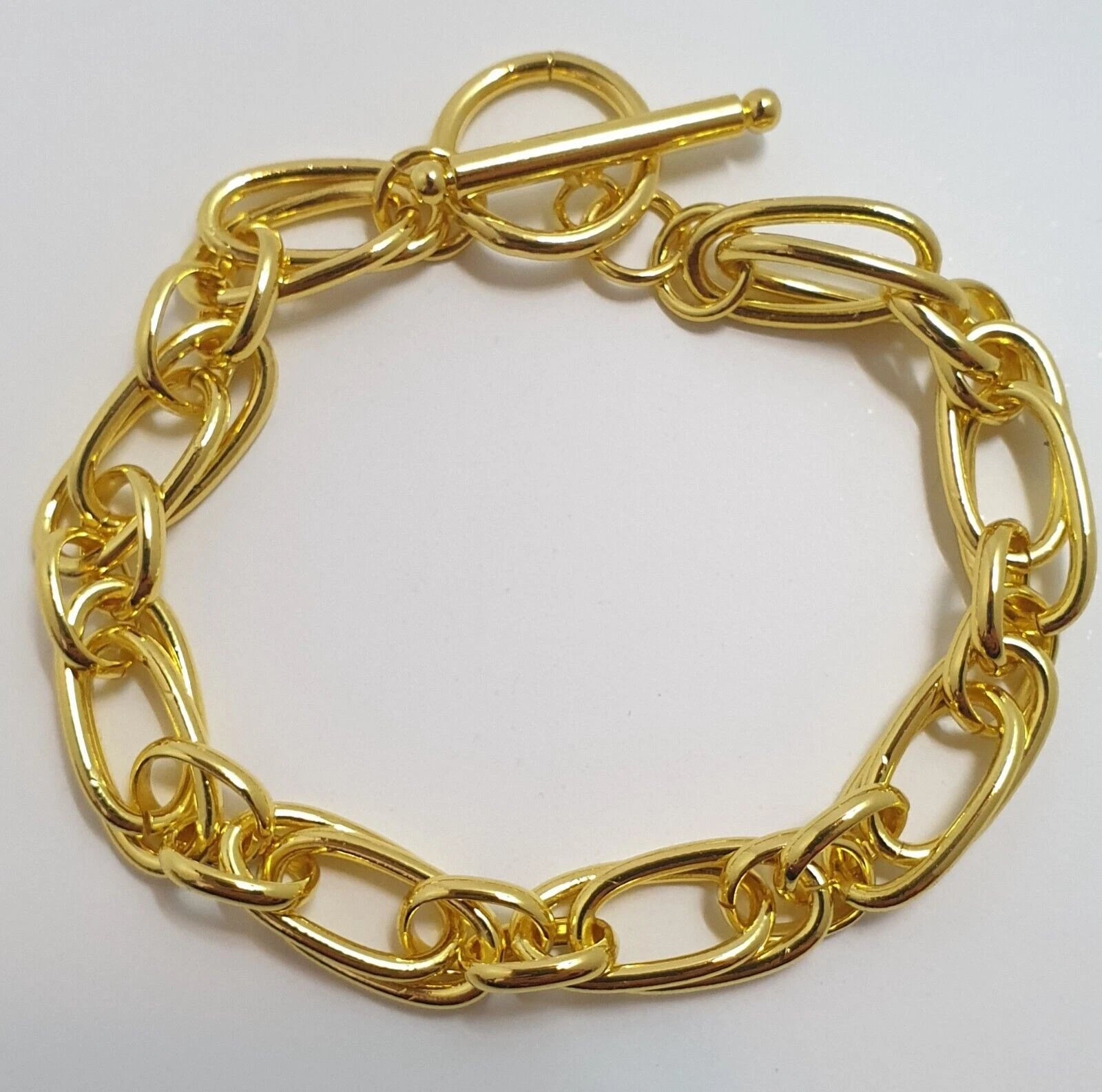 Chunky Oval Link Chain Bracelet KK Labib