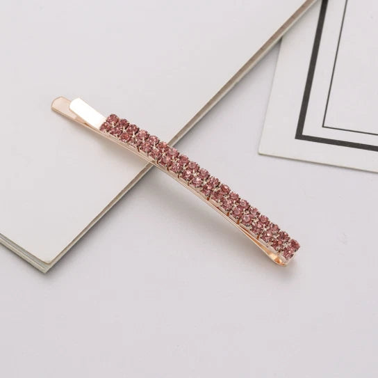 Barrette Fashion Girl Crystal Swan Hair Clip