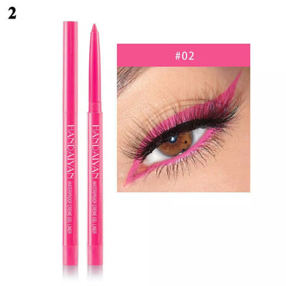 Waterproof Matte Liquid Eyeliner 20 Colors Pen Long Lasting Eye Makeup HANDAIYAN