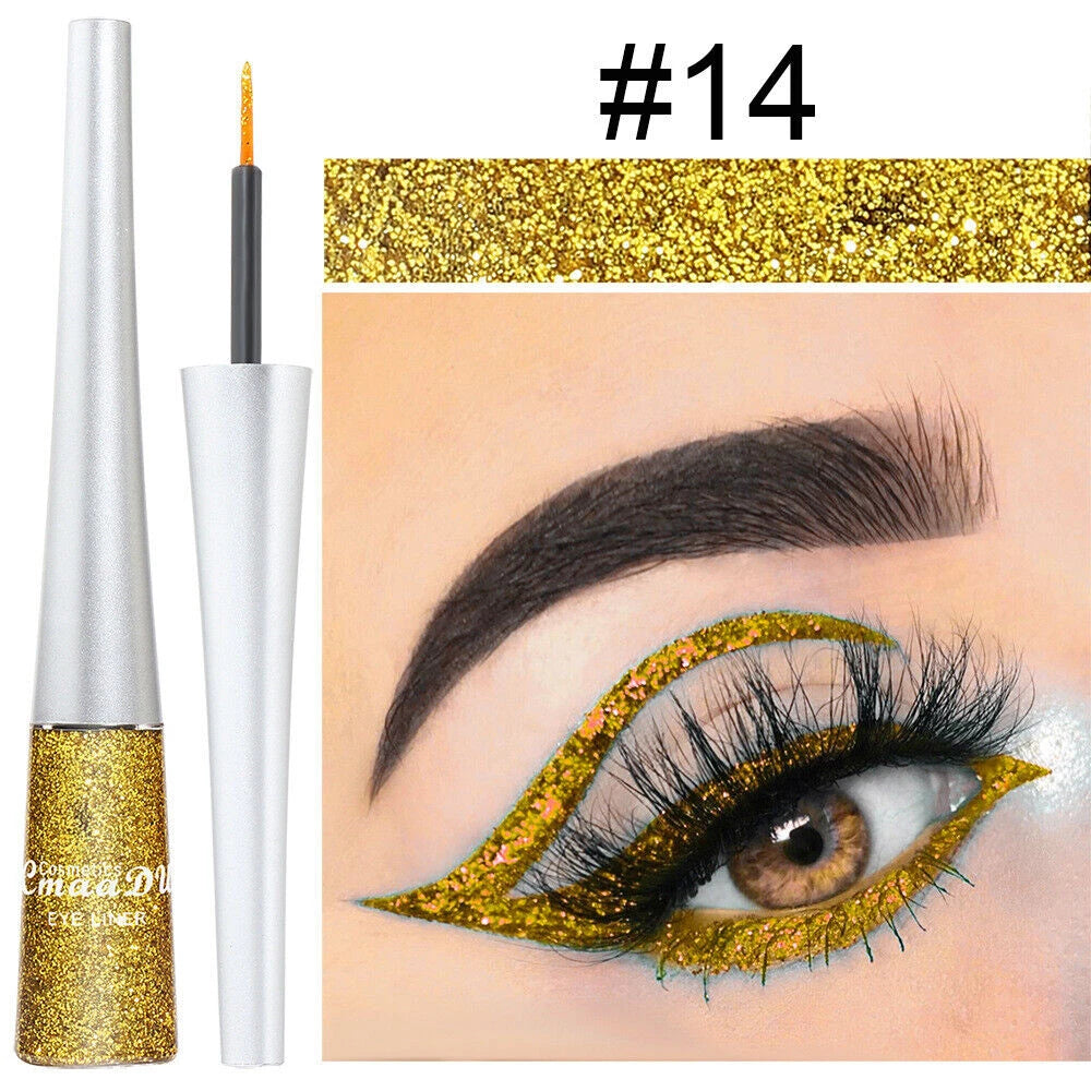 Cmaa Du Long Wear Glitter Liquid Eyeliner