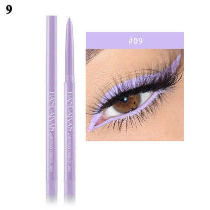 Waterproof Matte Liquid Eyeliner 20 Colors Pen Long Lasting Eye Makeup HANDAIYAN