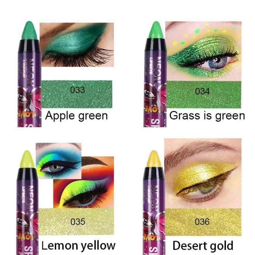 Smooth Blend able Beauty Cosmetic Tool Eyeshadow & Lipstick Pen 2 in 1 Dual Gift