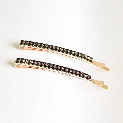 Barrette Fashion Girl Crystal Swan Hair Clip