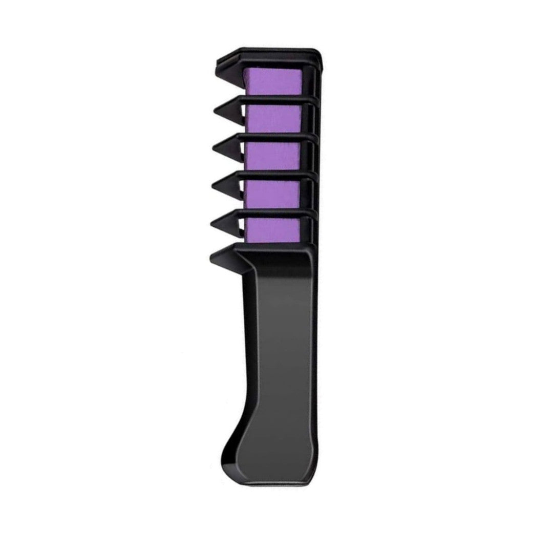 Temporary Mini Hair Color Comb Chalk Disposable Washable Dye Crayons With Brush