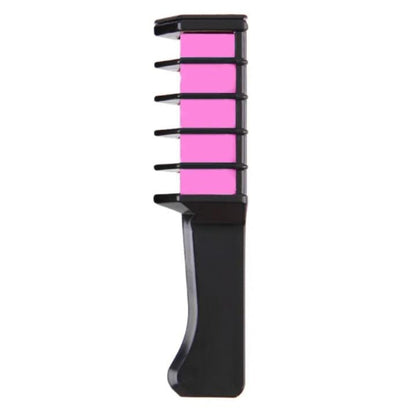 Temporary Mini Hair Color Comb Chalk Disposable Washable Dye Crayons With Brush