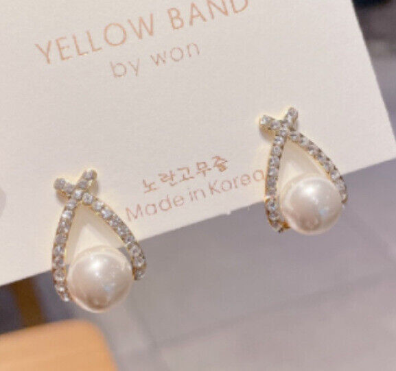 Hanging Tassel Drop Stud Earrings