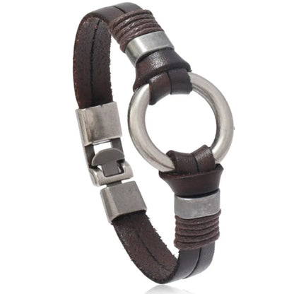 Mens Leather Bracelet