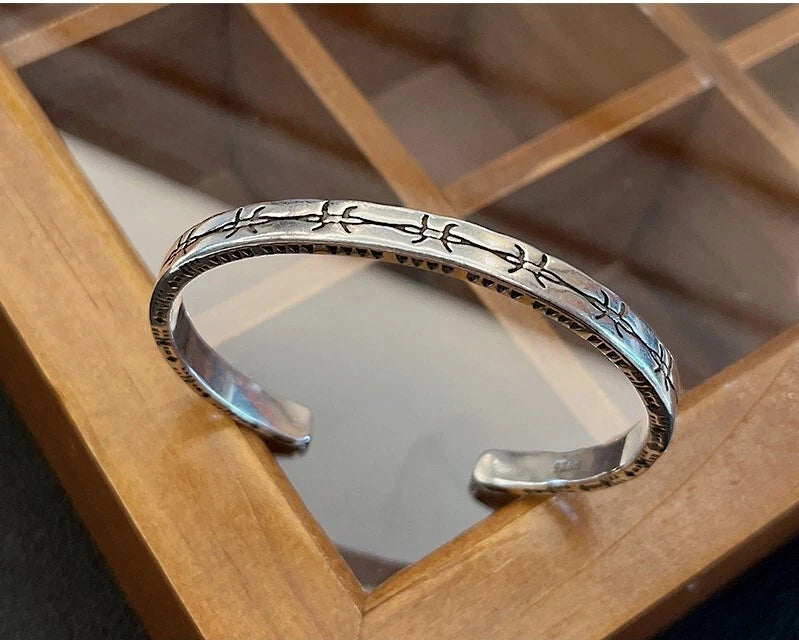 Vintage Twisted Open Bangle KK Labib