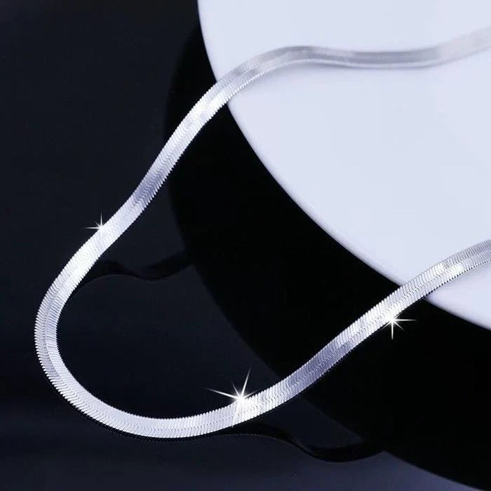 925 Flat Chain Bracelet KK Labib