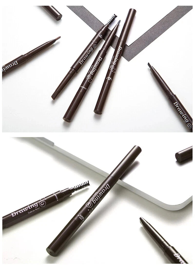 DNM Double-Ended Dual-Purpose Eyebrow Pencil KK Labib