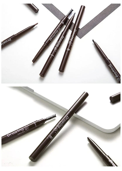 DNM Double-Ended Dual-Purpose Eyebrow Pencil KK Labib