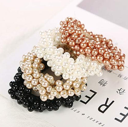 Elastic Pearl Headdress Hair Band