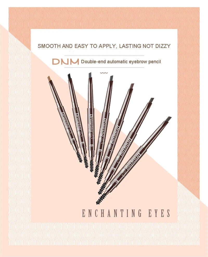 DNM Double-Ended Dual-Purpose Eyebrow Pencil KK Labib
