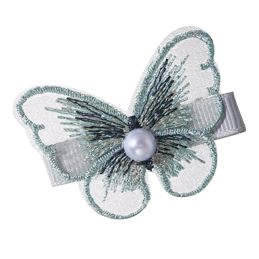 Butterfly Barrettes Hair Pins Imitation Bridal Jewelry Hair Clip Accessories UK