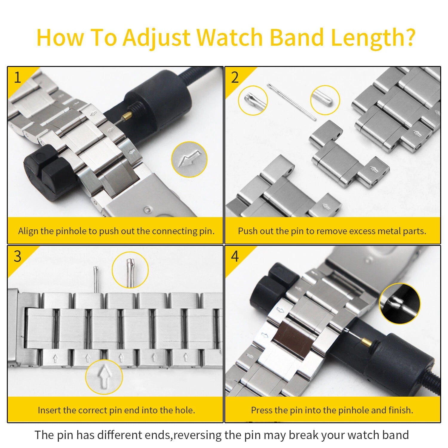 Stainless Steel Mesh Watch Band KK Labib