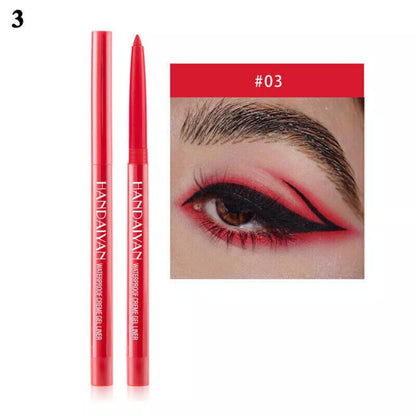 Waterproof Matte Liquid Eyeliner 20 Colors Pen Long Lasting Eye Makeup HANDAIYAN