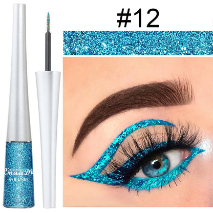 Cmaa Du Long Wear Glitter Liquid Eyeliner