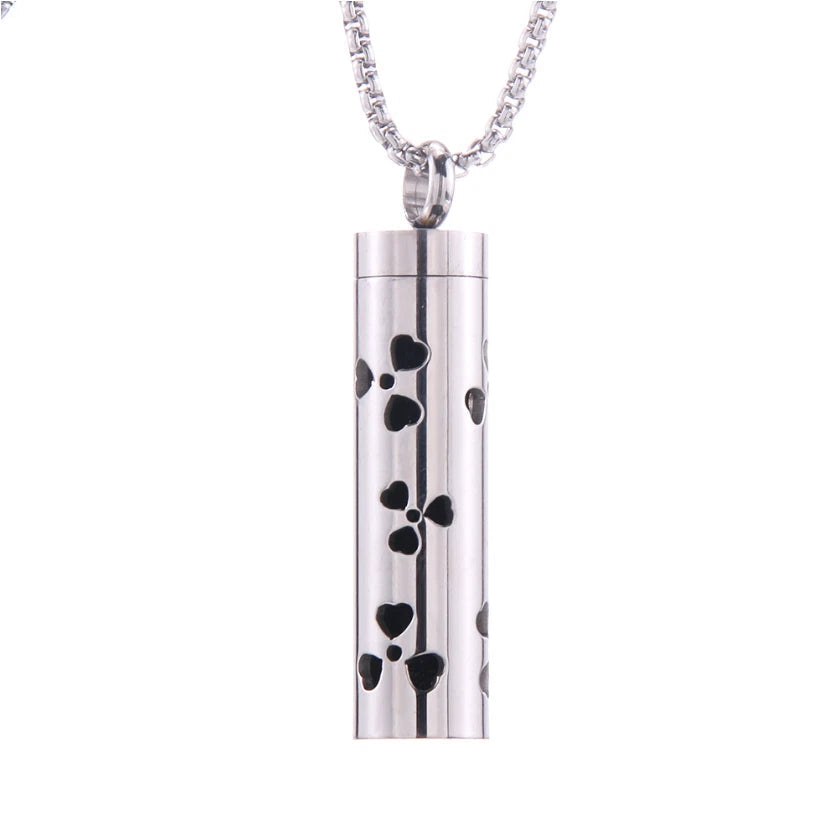 Aromatherapy Pendant with Round Box Chain KK Labib