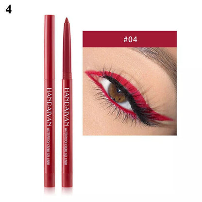 Waterproof Matte Liquid Eyeliner 20 Colors Pen Long Lasting Eye Makeup HANDAIYAN