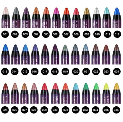 Smooth Blend able Beauty Cosmetic Tool Eyeshadow & Lipstick Pen 2 in 1 Dual Gift