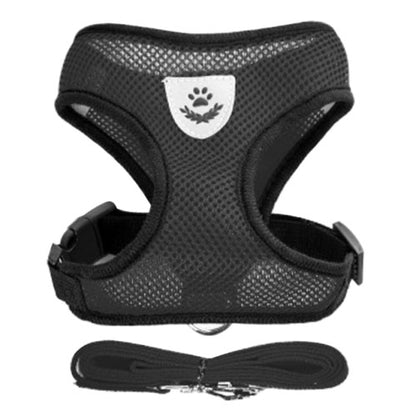Pet Cat Dog Harness Vest Walking Lead Leash for Cat Puppy Dogs Collar Adjustable