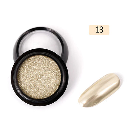 Mirror Nail Art Glitter Powder KK Labib