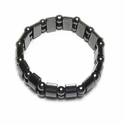 Black Stone Bracelet Weight Loss Magnetic Therapy
