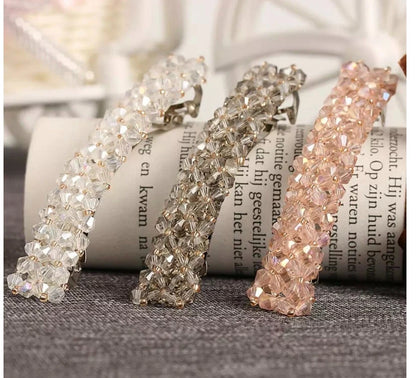 Barrette Fashion Girl Crystal Swan Hair Clip
