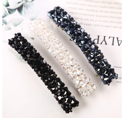 Barrette Fashion Girl Crystal Swan Hair Clip