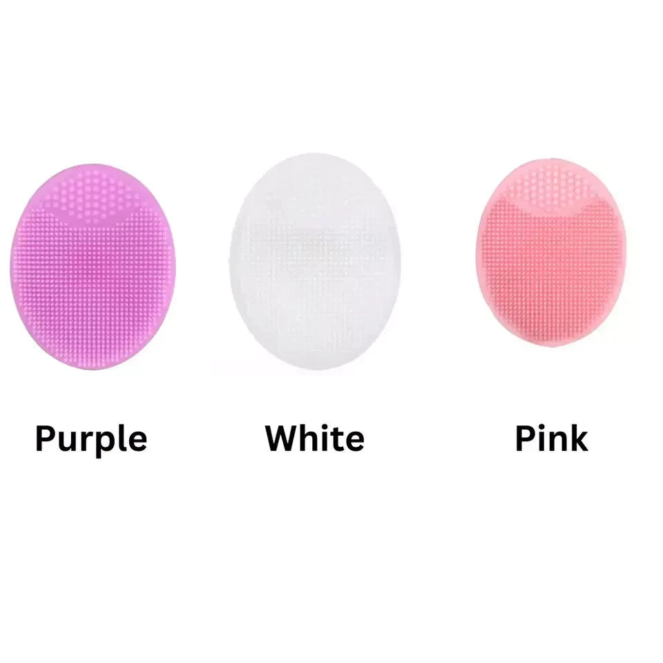 3 Pack Silicone Face Scrubber Massager Brush. KK Labib