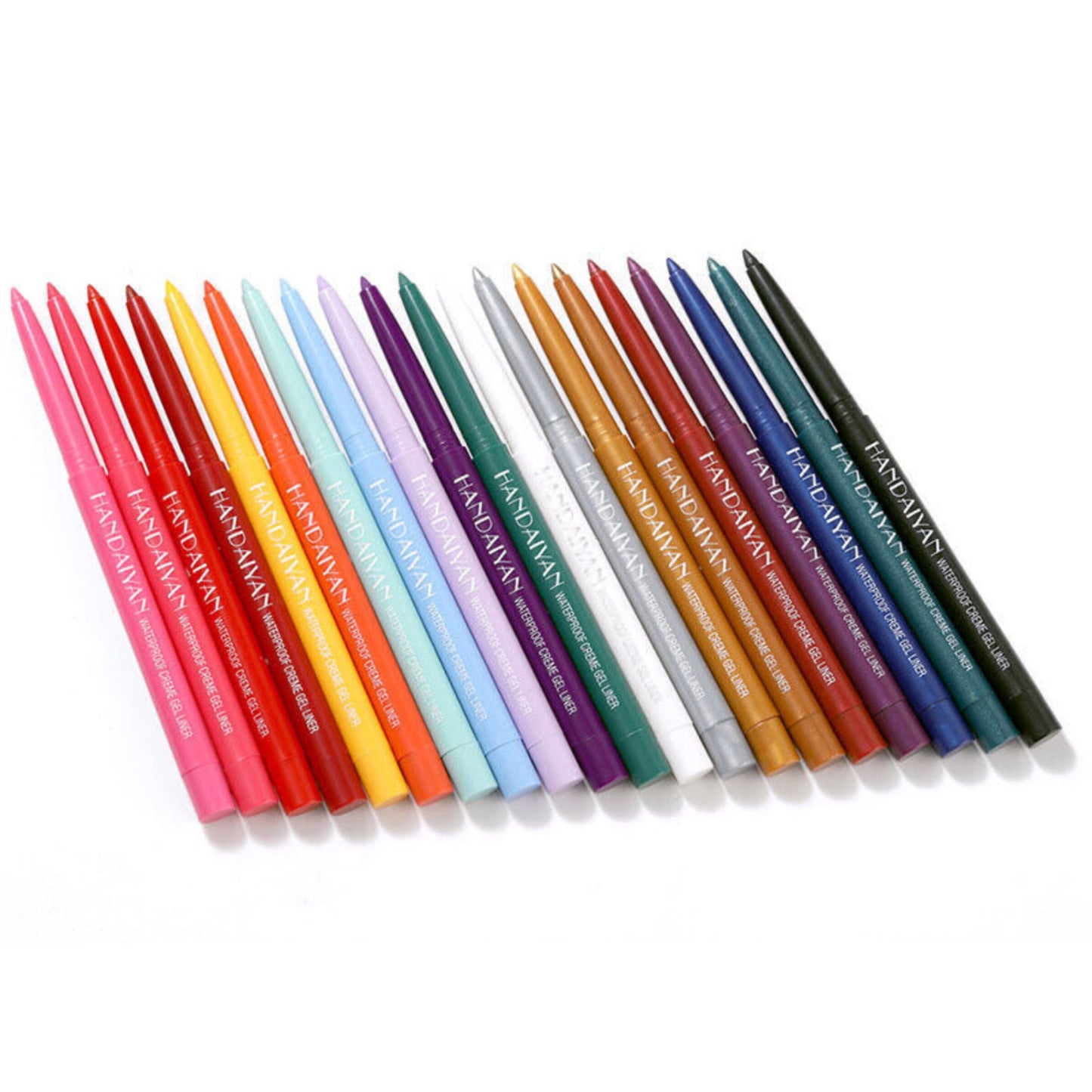 Waterproof Matte Liquid Eyeliner 20 Colors Pen Long Lasting Eye Makeup HANDAIYAN