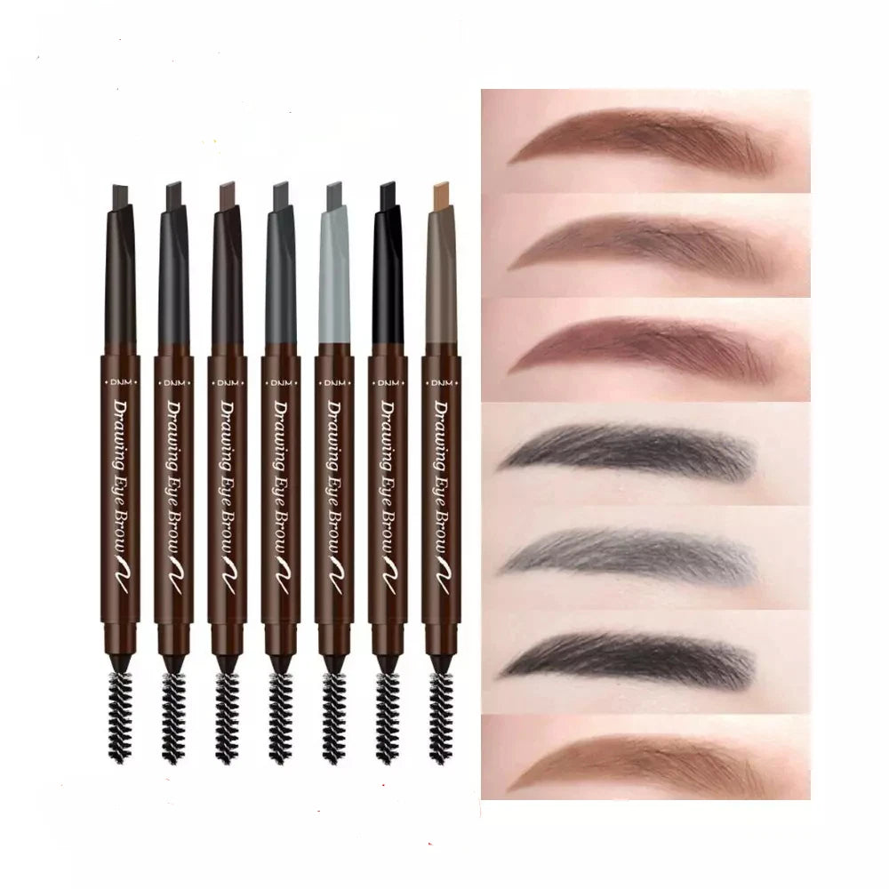 DNM Double-Ended Dual-Purpose Eyebrow Pencil KK Labib