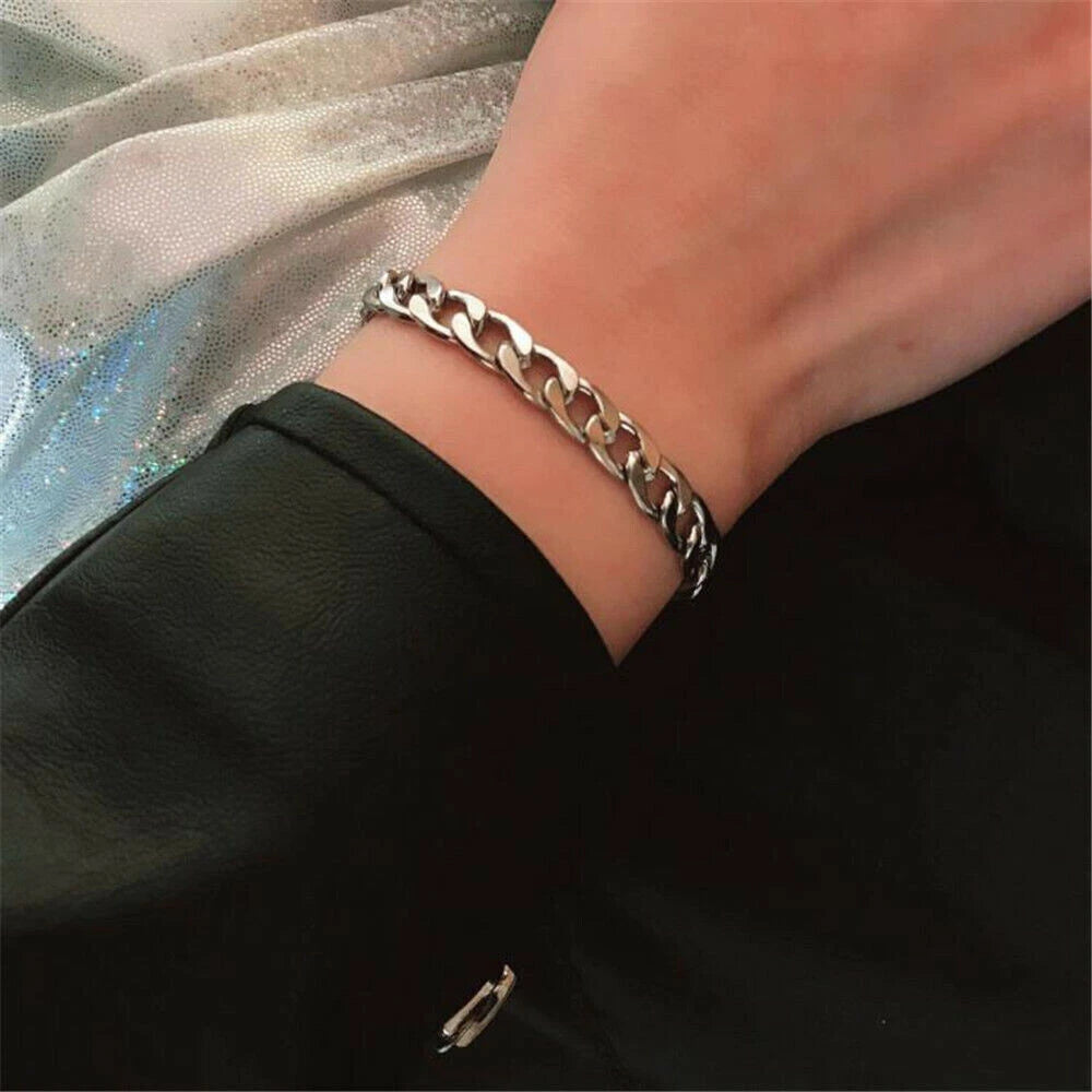 925 Curb Chain Bracelet KK Labib