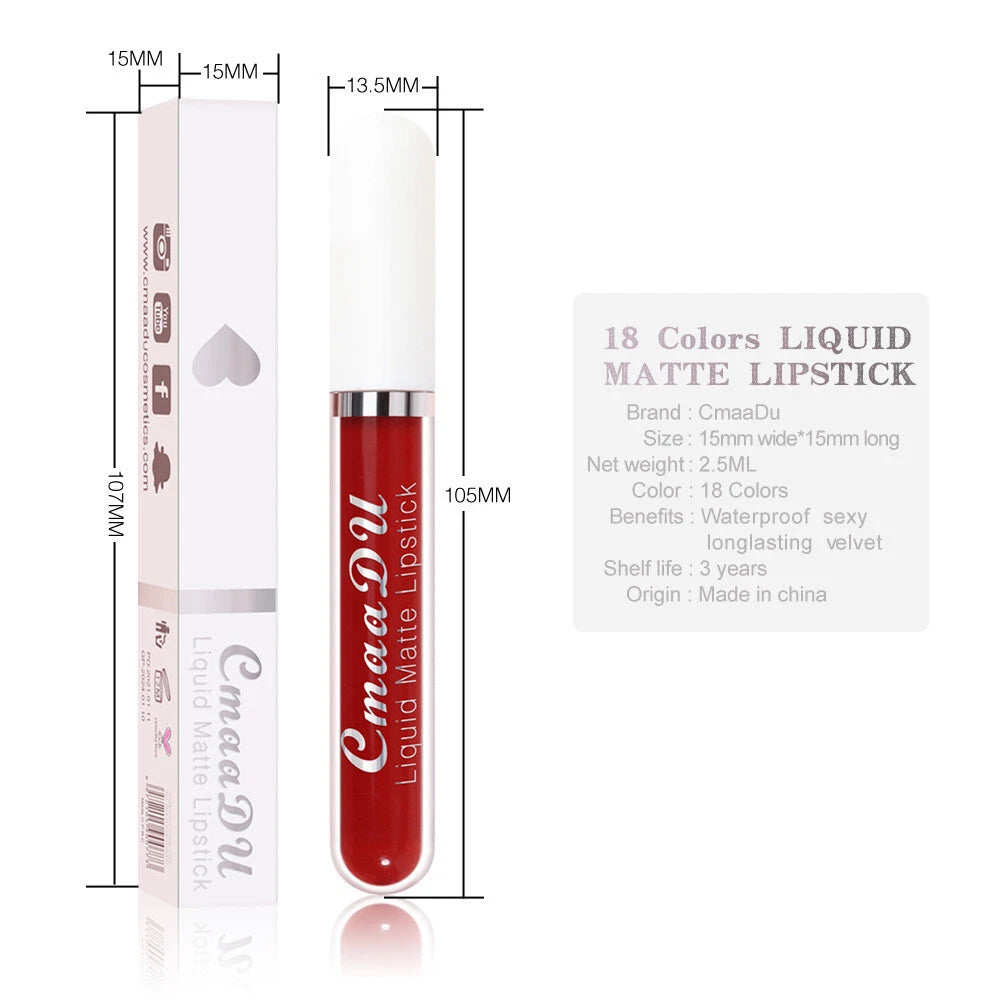 18-Color Cmaa D Lip Gloss KK Labib