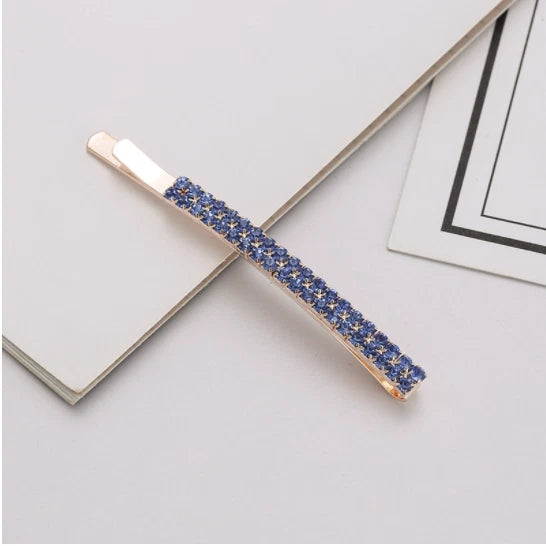 Barrette Fashion Girl Crystal Swan Hair Clip