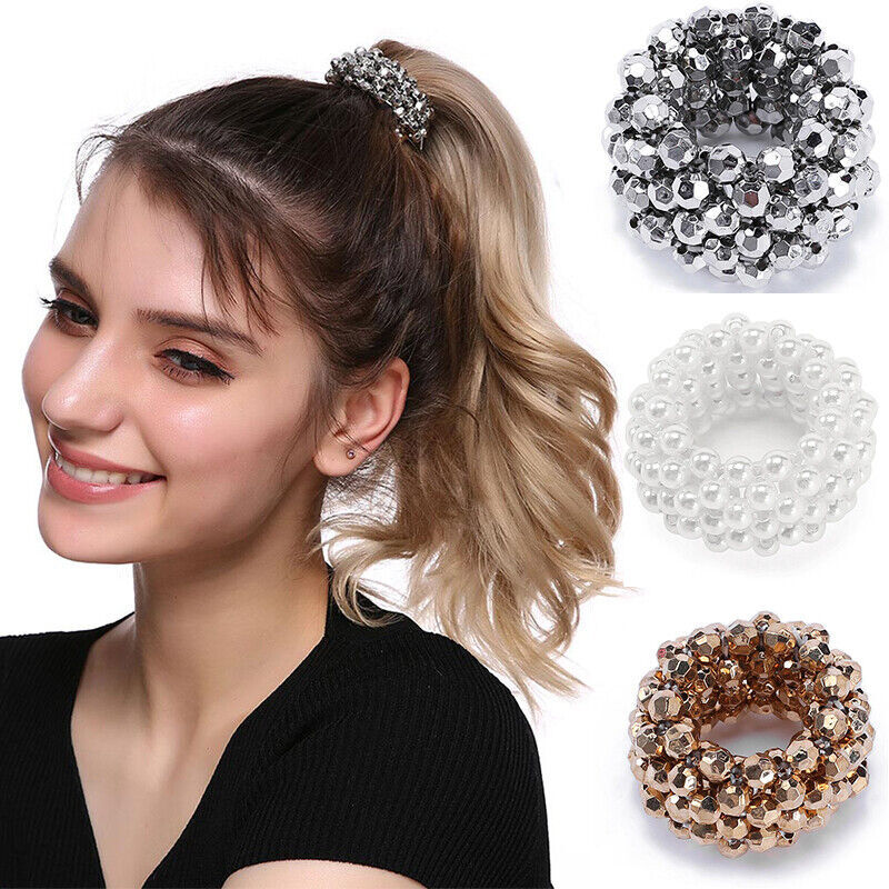 Elastic Pearl Headdress Hair Band