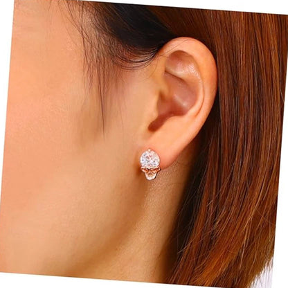 Ghost Head Stud Earrings KK Labib