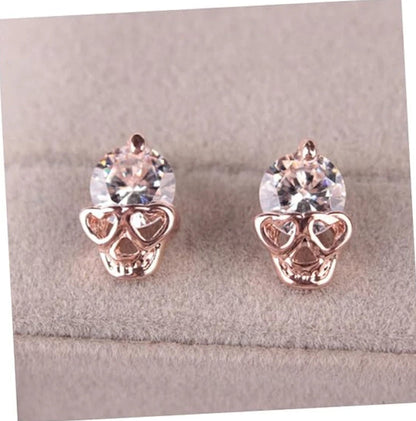 Ghost Head Stud Earrings KK Labib