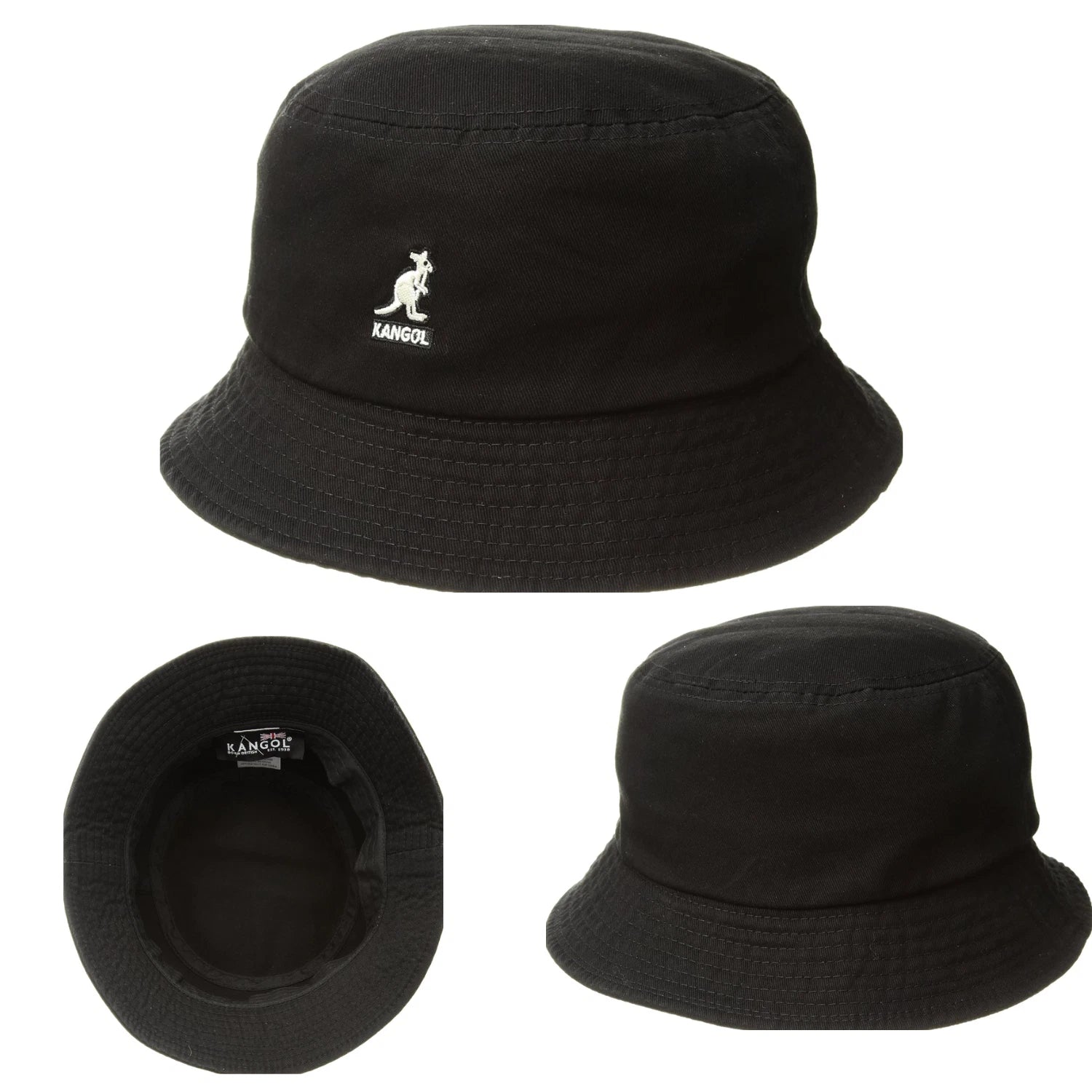 Kangol Flat Bucket Hats KK Labib