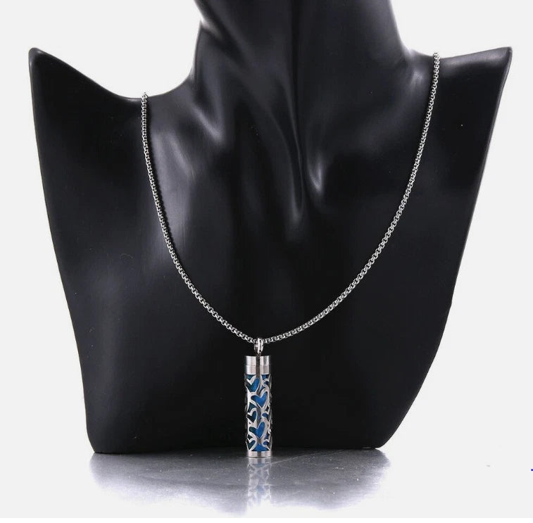 Aromatherapy Pendant with Round Box Chain KK Labib