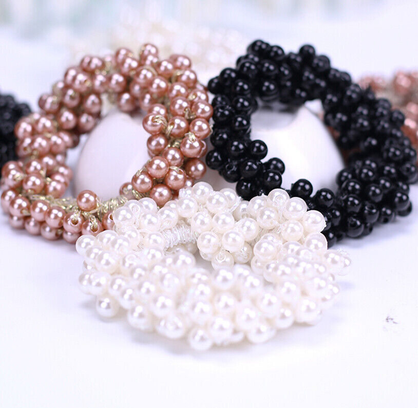Elastic Pearl Headdress Hair Band