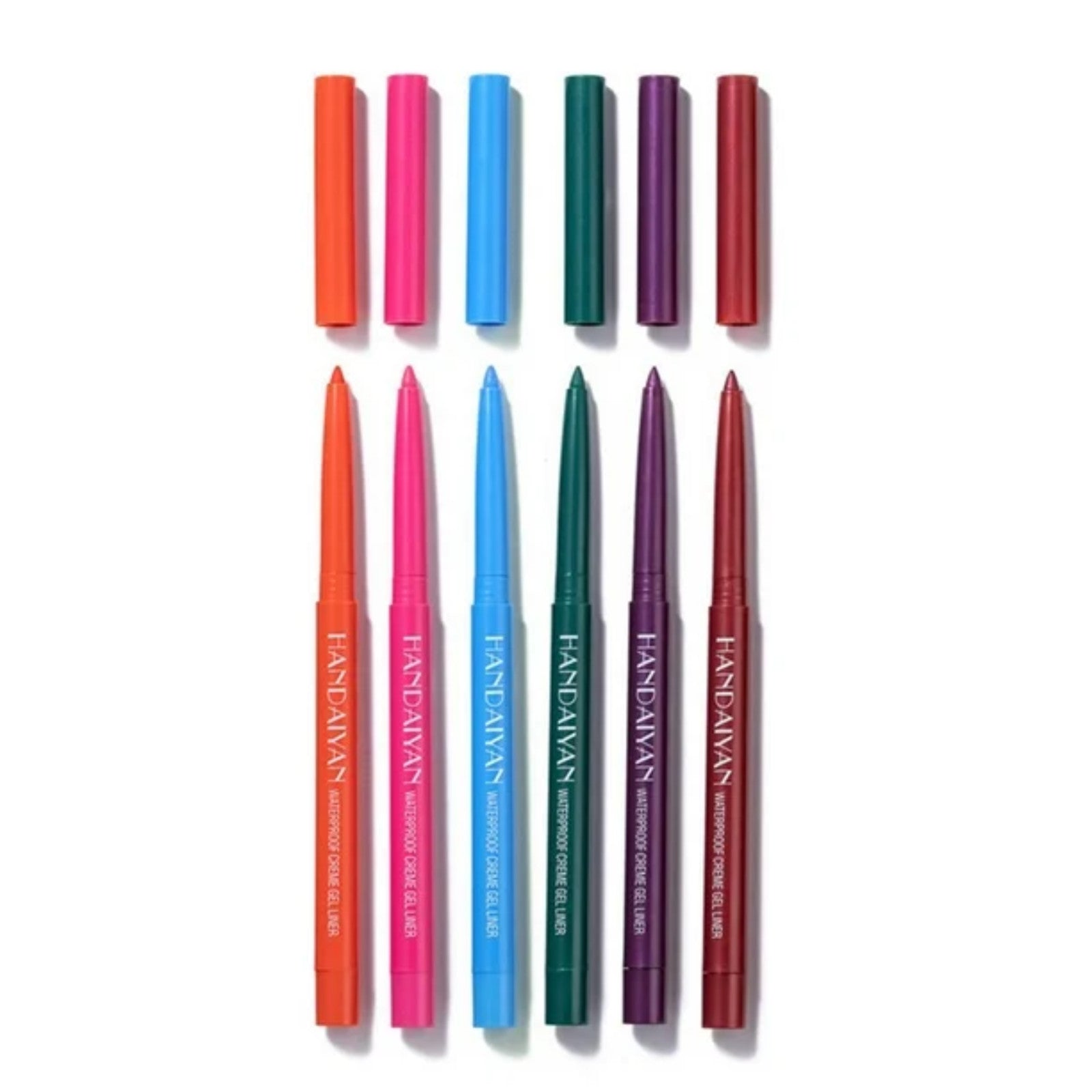 Waterproof Matte Liquid Eyeliner 20 Colors Pen Long Lasting Eye Makeup HANDAIYAN